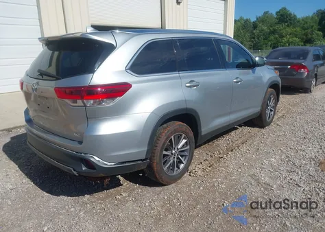2019 Toyota Highlander Xle from USA, damaged, VIN 5TDKZRFHXKS333564